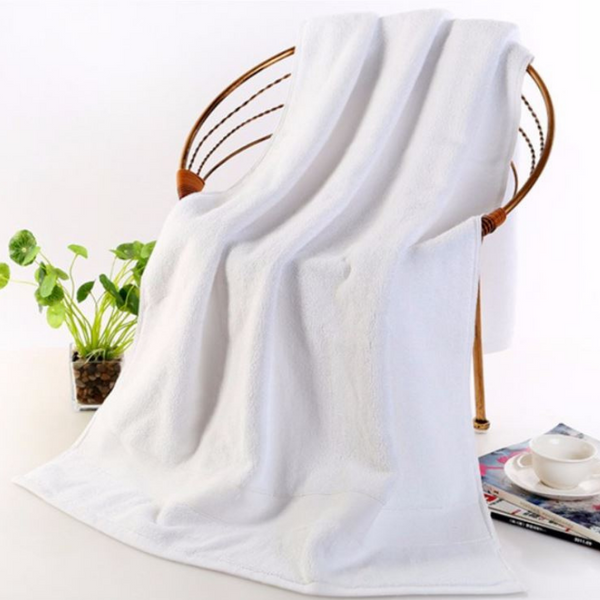 100% Bamboo Bath Towel - White