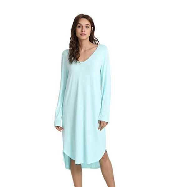 Bamboo Long Night Gown