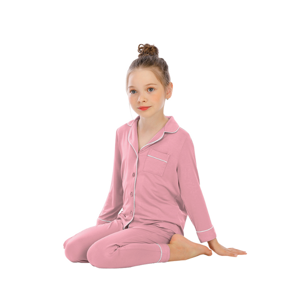 Kid's Classic Long Pyjamas Set for Girls